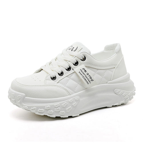 Damen modische Sneakers mit verstärktem Sohlenprofil und gepolsterter Innensohle EB