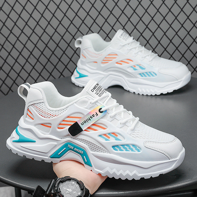 Damen Sportliche Sneakers mit atmungsaktiven Mesh-Elementen und dämpfendem Komfort EB