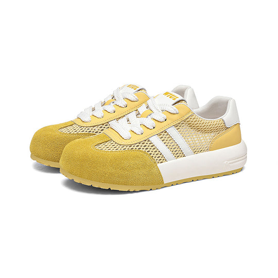 Damen Atmungsaktive Lifestyle-Sneaker mit rutschfester Sohle EB