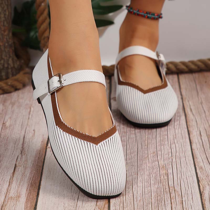 Atmungsaktive flache Schuhe EB