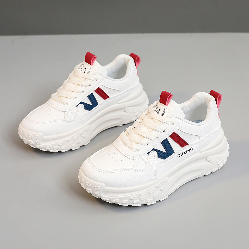 Damen Komfortable Chunky Sneakers mit dämpfendem Sohlenprofil EB