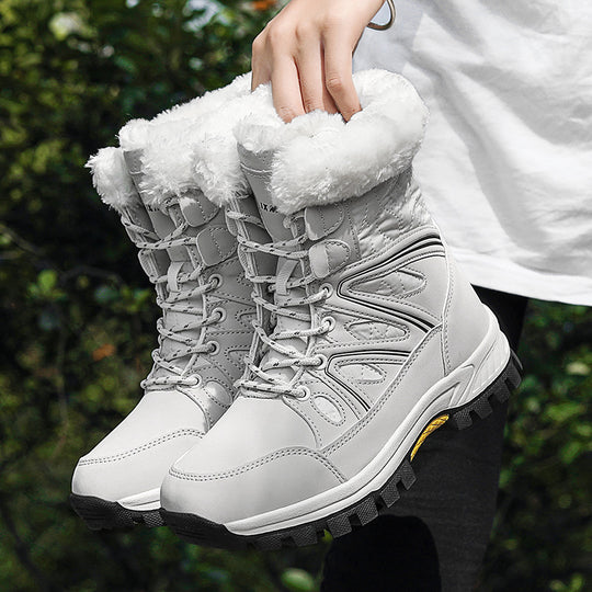 Damen Winterstiefel mit isolierendem Futter und rutschfester Sohle EB 1770349217