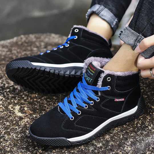 Damen Sportlich warme Winter-Sneaker mit isolierendem Innensohlenkomfort EB