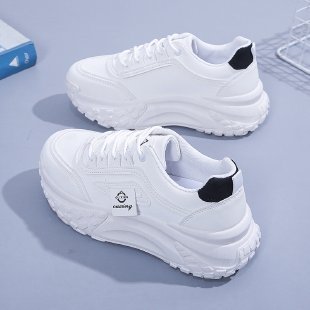 Damen Chunky Sneakers mit atmungsaktivem Obermaterial und dämpfender Laufsohle EB