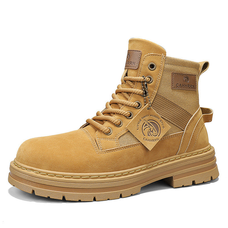 Damen robuste High-Top Stiefel mit praktischer Schnellschnürung und verstärktem Profil EB