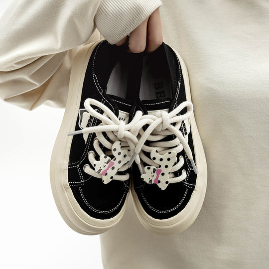 Damen Alltagssneakers mit klassischem Design und gepolsterter Innensohle EB