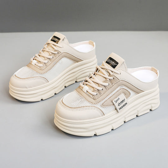 Damen Sportliche Sneakers mit hohem Plateau von EB