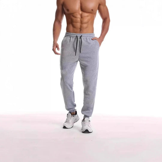 Unisex nan athleisure Jogginghose mit innen angerautem Fleece, elastischem Kordelbund und gerippten Knöchelabschlüssen EB