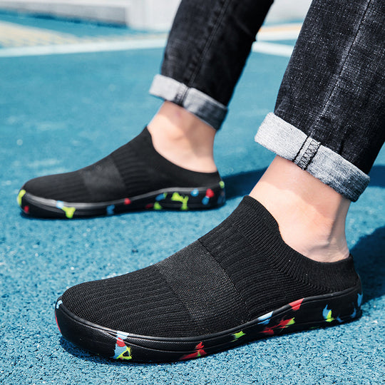 Damen Komfortable Freizeitschuhe mit rutschfester Sohle und elastischem Obermaterial EB