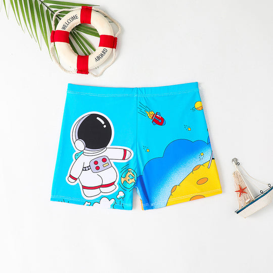Jungen Schwimmshorts mit maritimen Motiv EB