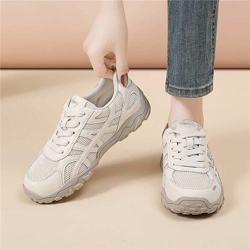 Damen Atmungsaktive Fitness-Sneaker mit stützender Sohle EB