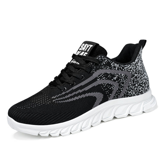 Damen Sportliche Fitness-Sneakers mit atmungsaktivem Mesh-Obermaterial EB
