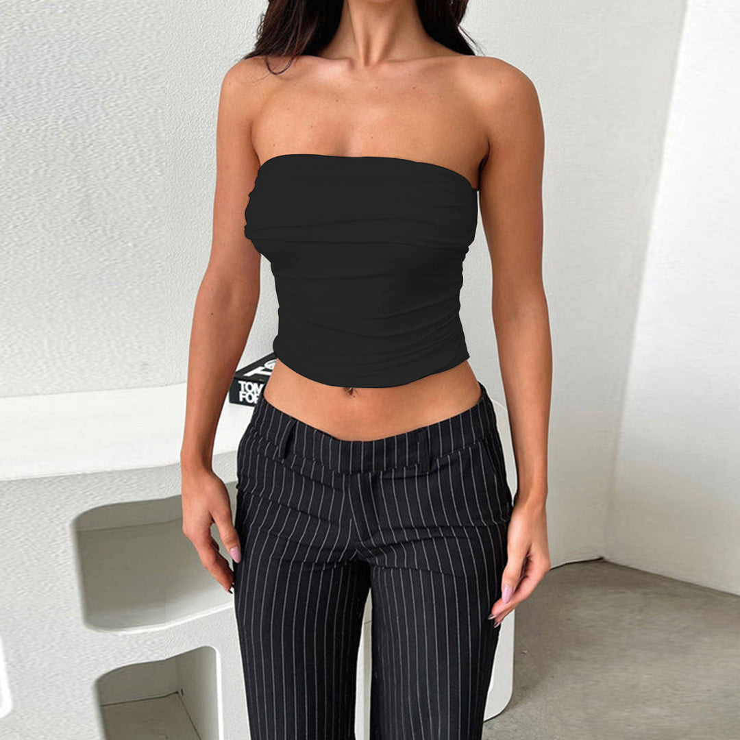 Damen Bustier-Top mit Raffungen EB
