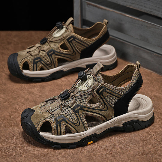 Damen Sportliche Mesh-Sandalen mit innovativem Schnellschnürsystem EB