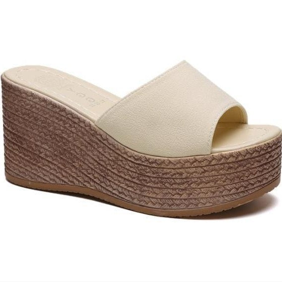 Damen Bequeme und stilvolle Plateausandalen EB