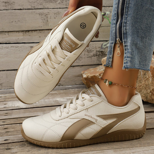 Damen Sportlicher Komfort-Sneaker mit retro-inspirierter Laufsohle EB