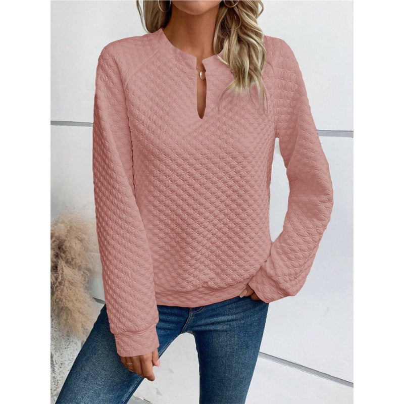 Damen Quilted Pullover EB