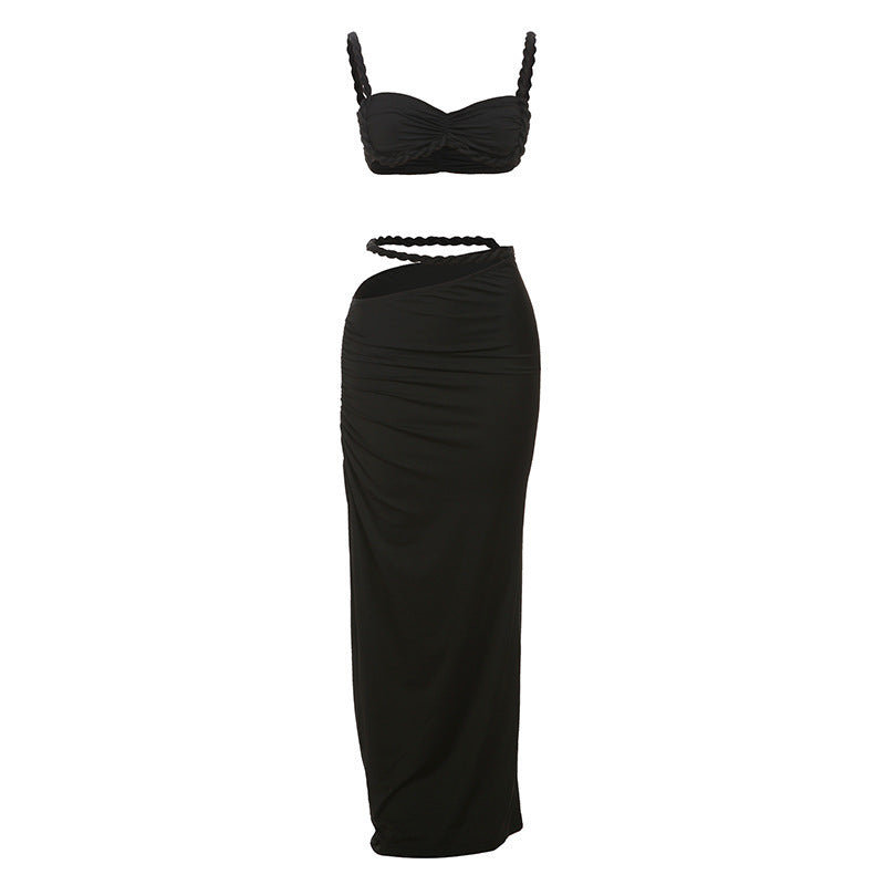 Damen Bikiniset mit elegantem Wickelrock EB