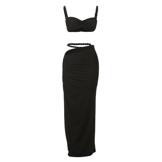 Damen Bikiniset mit elegantem Wickelrock EB