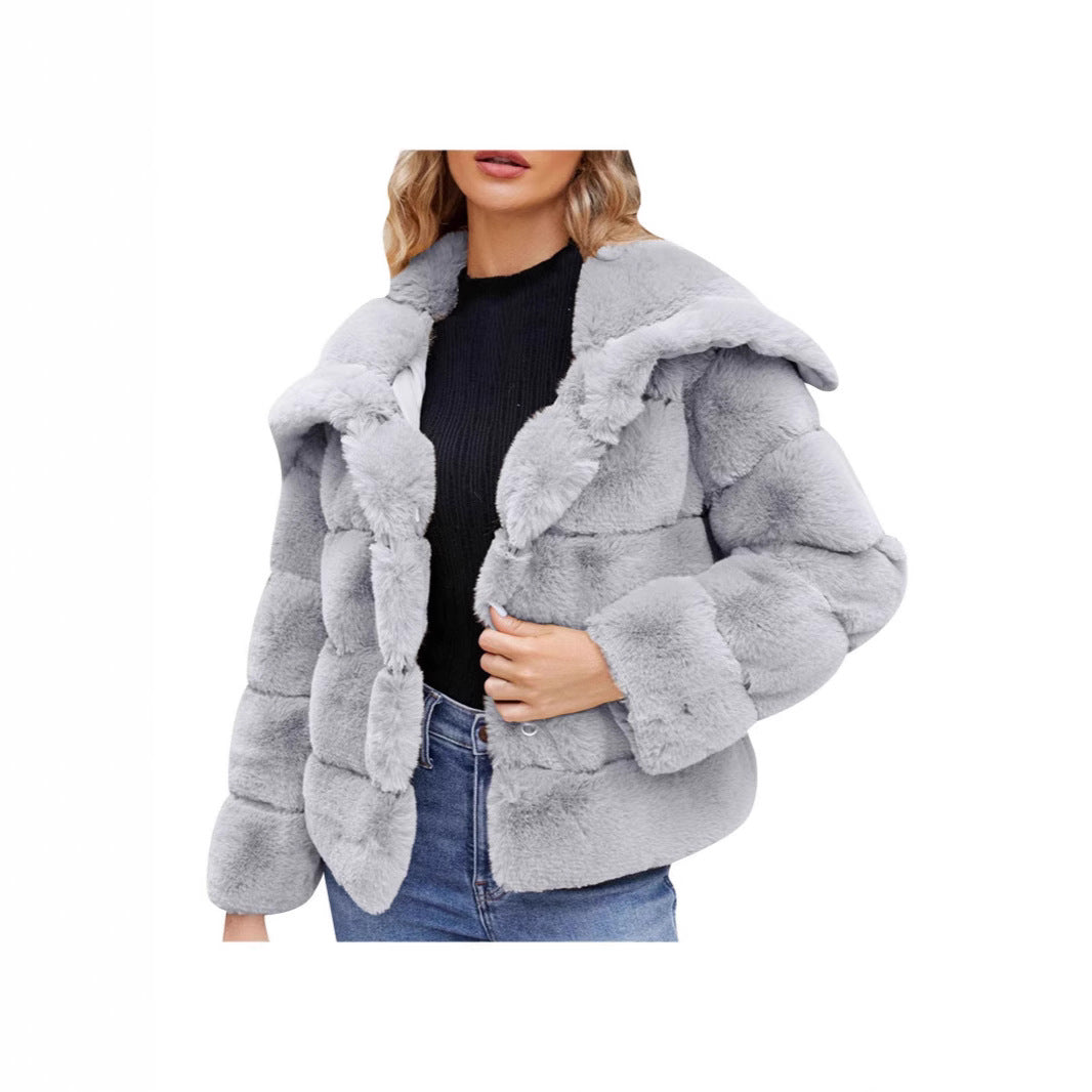 Damen Kapuzenjacke mit gepolstertem Design EB