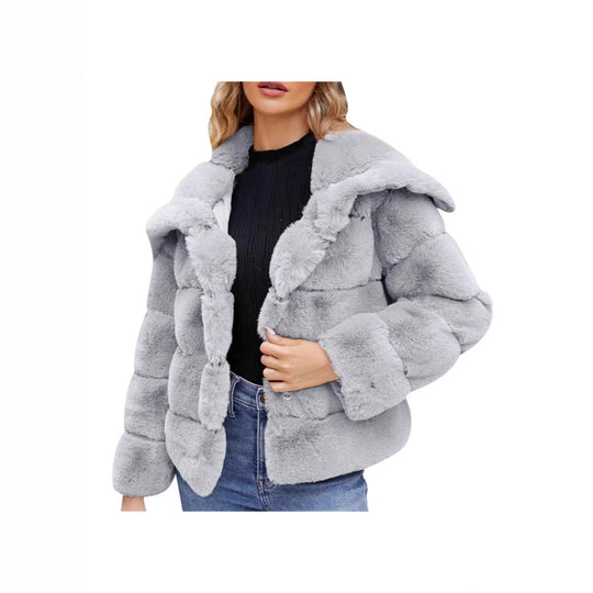 Damen Kapuzenjacke mit gepolstertem Design EB