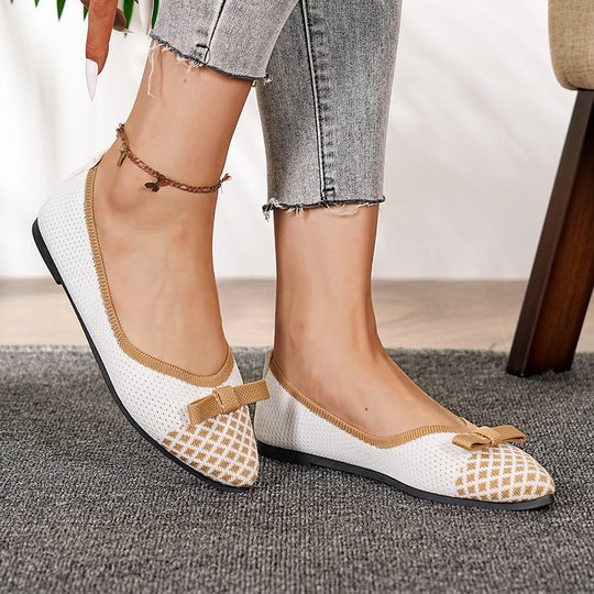 Damen Atmungsaktive und modische Slip-On Ballerinas EB