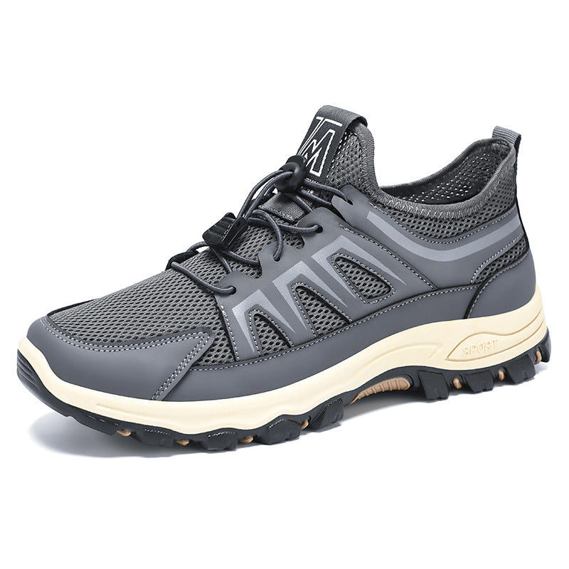 Damen Sportliche Trail-Sneaker mit atmungsaktivem Mesh und rutschfester Sohle EB