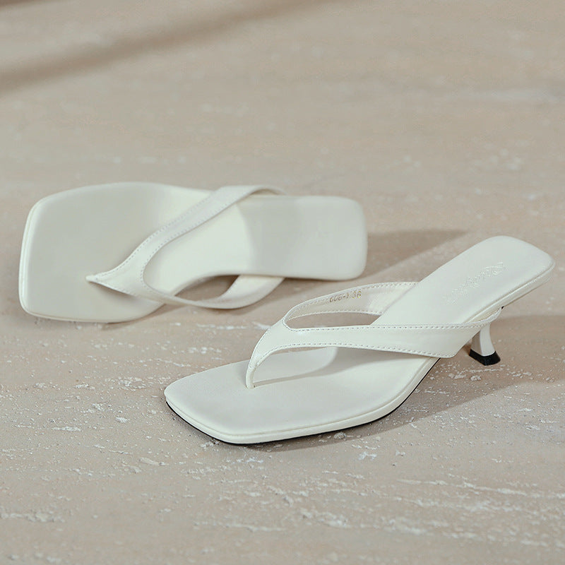 Damen elegante Plateau-Sandaletten mit modischem Riemen EB