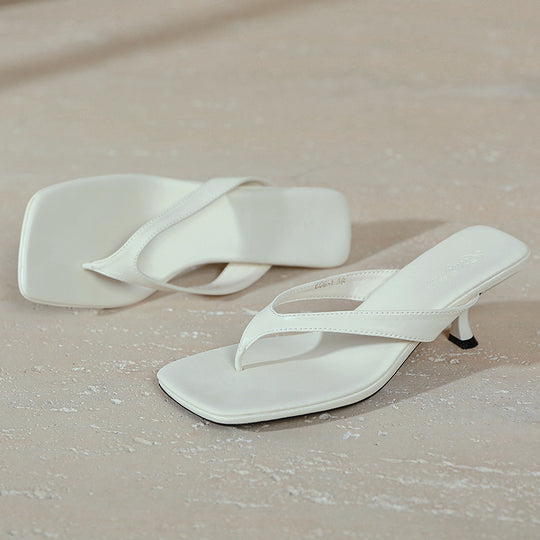 Damen elegante Plateau-Sandaletten mit modischem Riemen EB