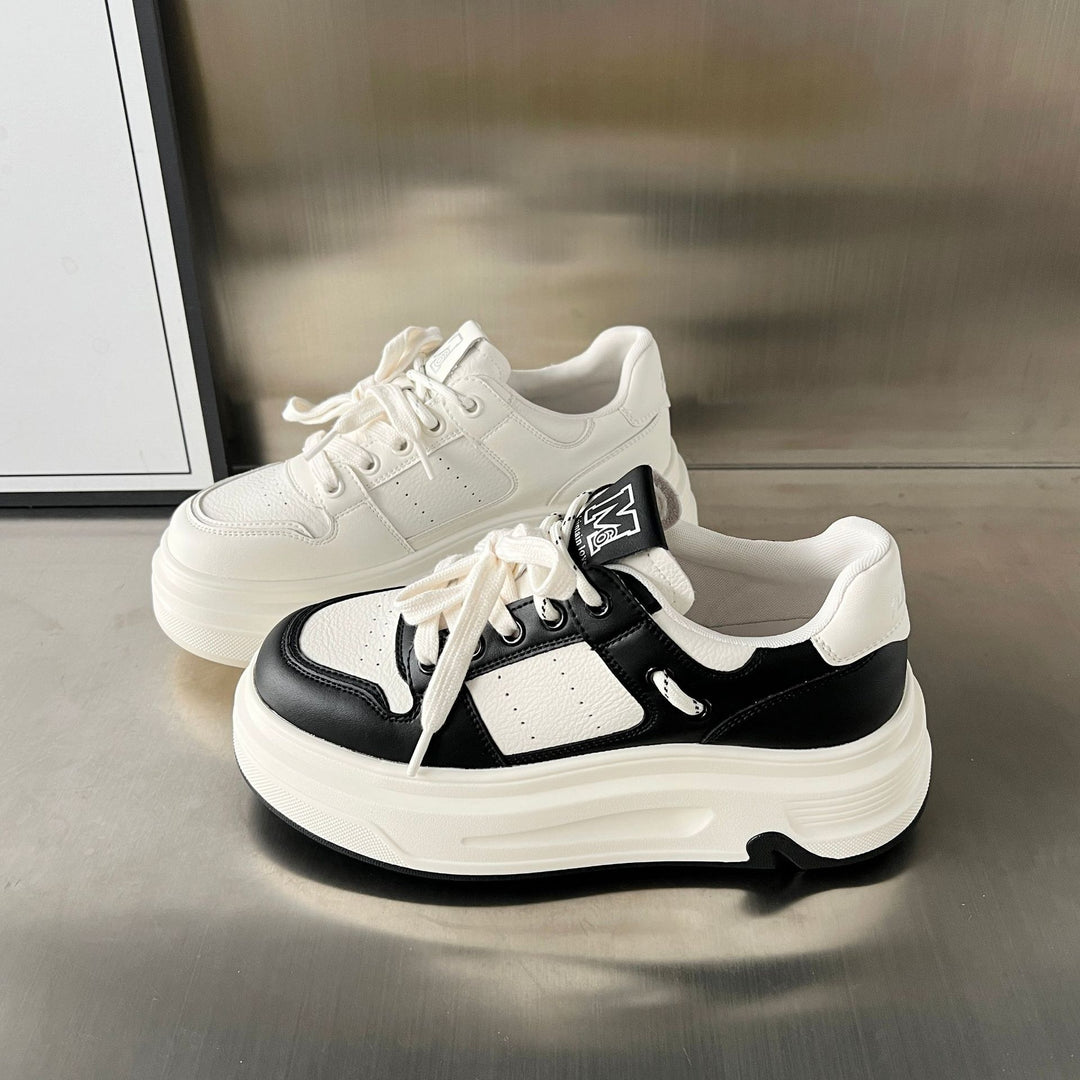 Damen Sportliche Chunky Sneakers mit atmungsaktivem Obermaterial und stabiler Sohle EB