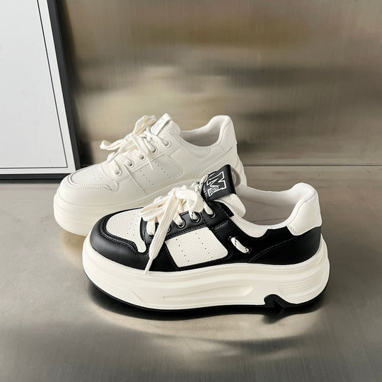 Damen Sportliche Chunky Sneakers mit atmungsaktivem Obermaterial und stabiler Sohle EB
