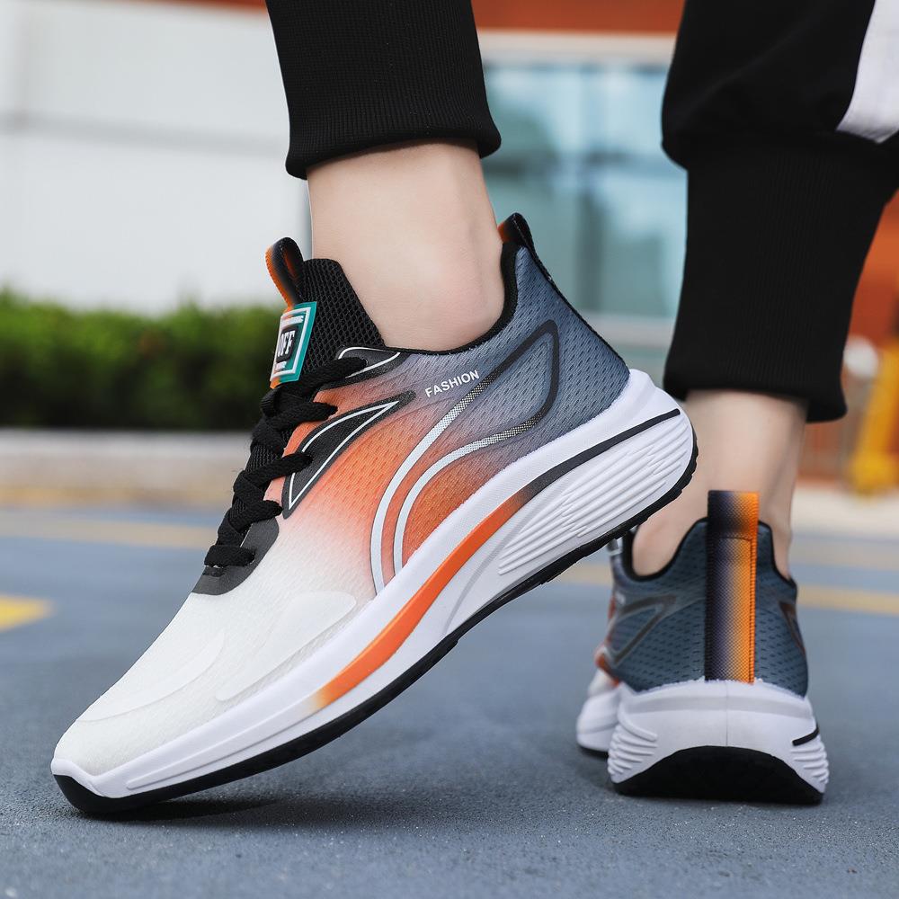 Damen Sportliche Laufschuhe mit atmungsaktivem Obermaterial und stoßdämpfender Sohle EB