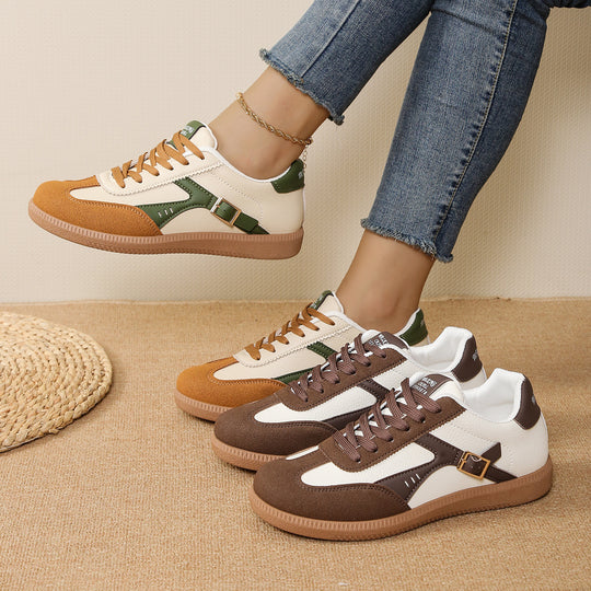 Damen Sportliche Sneakers im Casual-Look mit komfortabler Sohle EB
