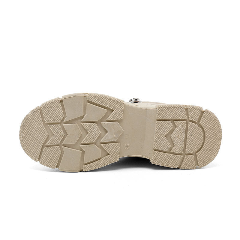 Damen Sportliche Sneaker mit trendiger Reißverschluss-Applikation und komfortabler Sohle EB