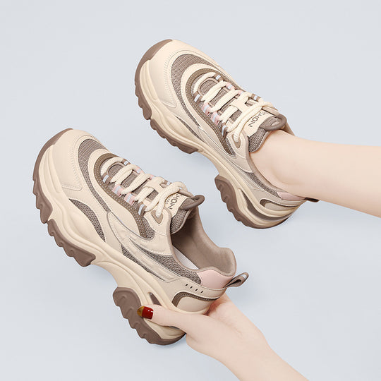 Damen Chunky Lauf-Sneaker mit hochdämpfender Sohle und atmungsaktivem Obermaterial EB