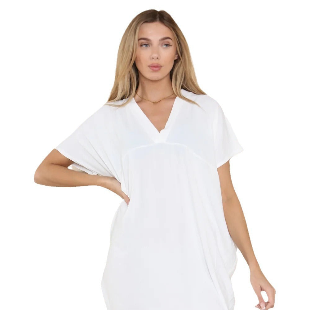 Damen Übergröße Sommerkleid EB