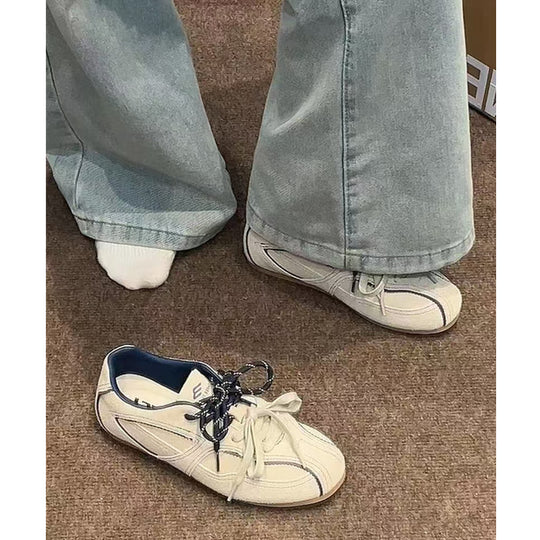 Damen lässige Freizeitschuhe mit verstellbarem Schnürsystem EB