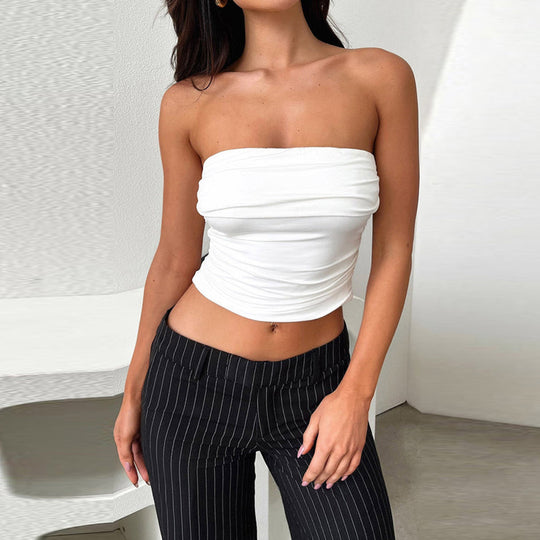 Damen Bustier-Top mit Raffungen EB