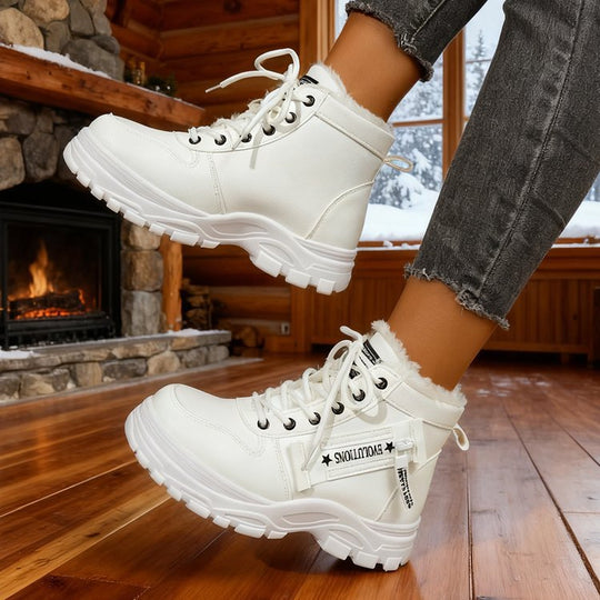 Damen Sportliche Winterstiefel mit kuscheligem Innenfutter EB