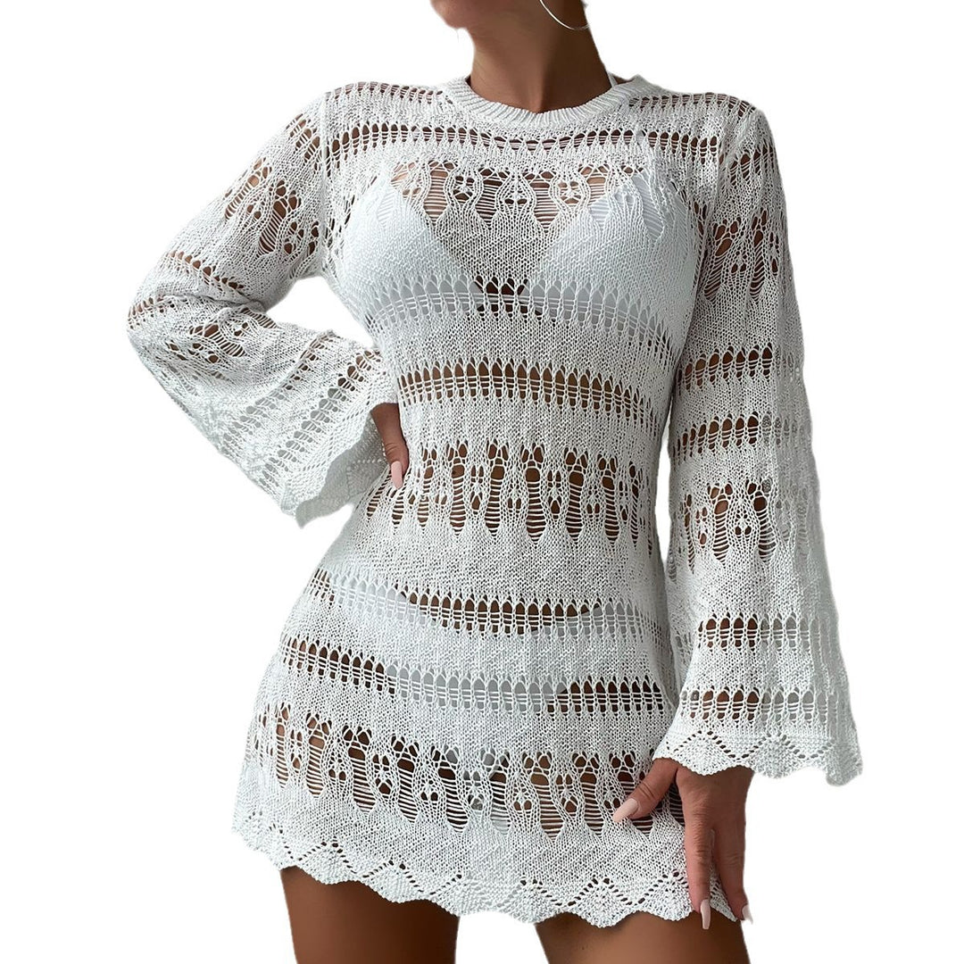 Damen modisches Häkelkleid EB