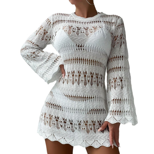 Damen modisches Häkelkleid EB