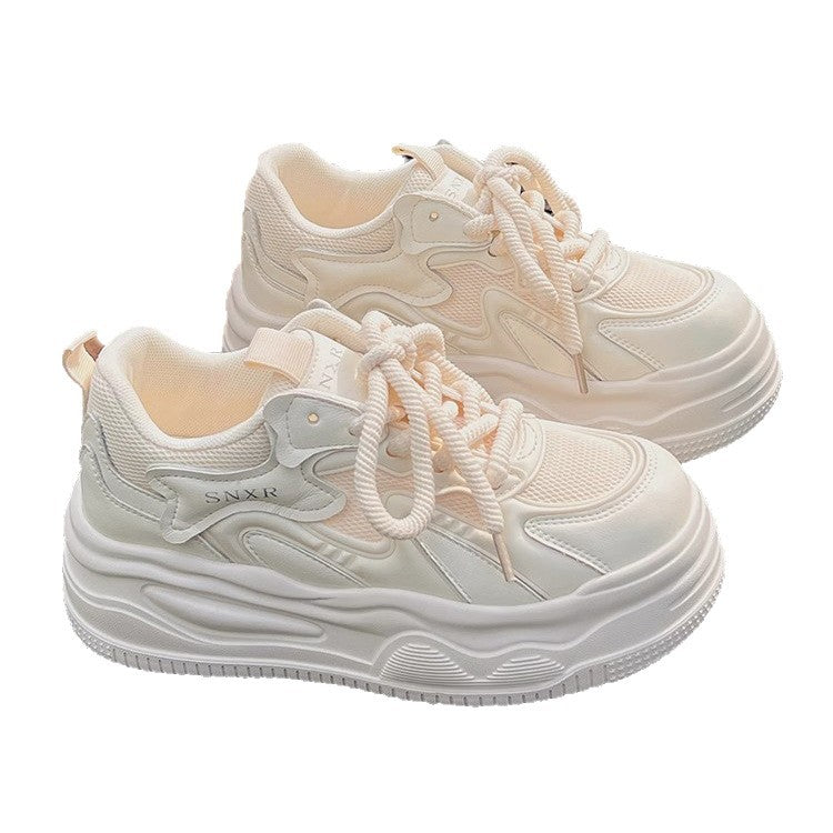 Damen Sneaker mit atmungsaktiver Obermaterialkombination und dämpfender Sohle EB