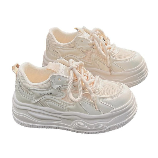 Damen Sneaker mit atmungsaktiver Obermaterialkombination und dämpfender Sohle EB