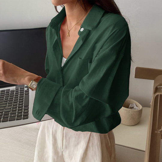 Damen nan zweiteiliges Sommer-Set aus leichtem Oversize-Hemd und ärmellosem Mini-Kleid EB