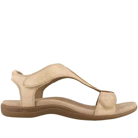 Damen Sportliche Komfortsandalen mit verstellbaren Riemen und anatomischem Fußbett EB