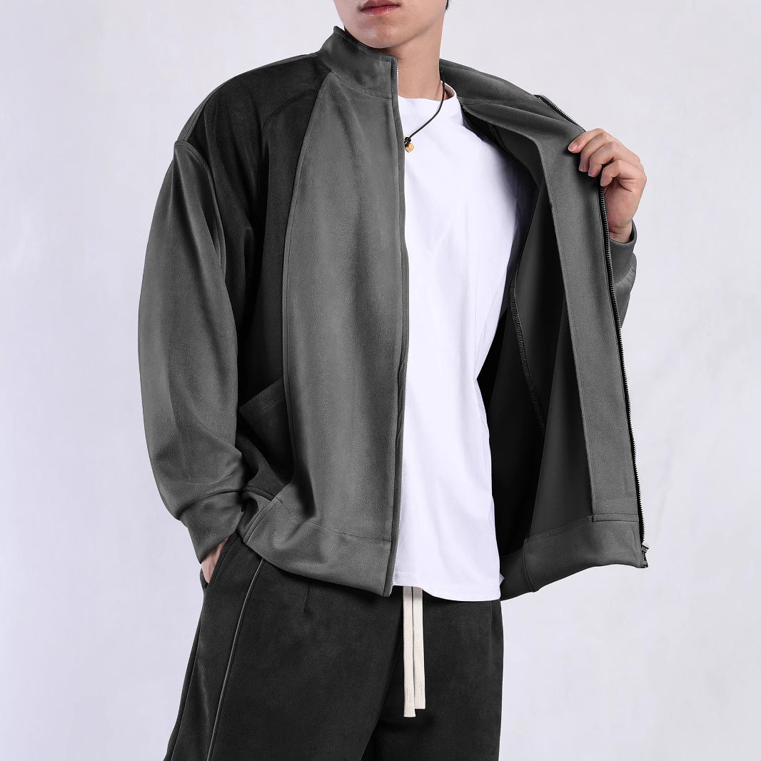 Damen Sportjacke mit eleganten Farbakzenten und praktischen Taschen EB