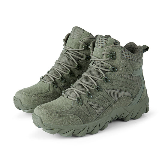 Herren Trekking-Stiefel mit atmungsaktiver Mesh-Oberfläche und griffiger Gummisohle EB