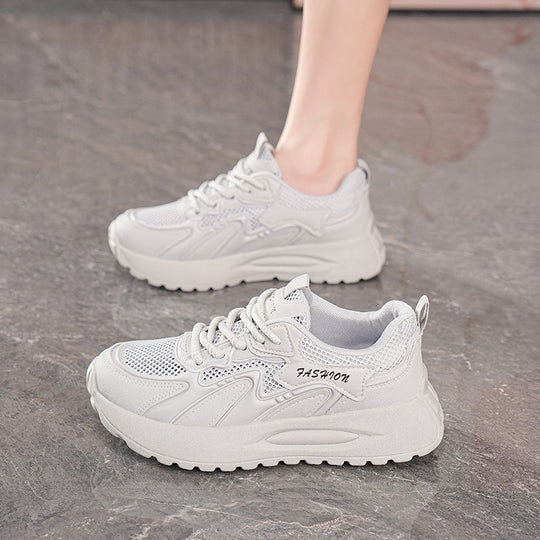 Damen Atmungsaktive Sport Sneakers mit stoßdämpfender Sohle und flexiblem Design EB