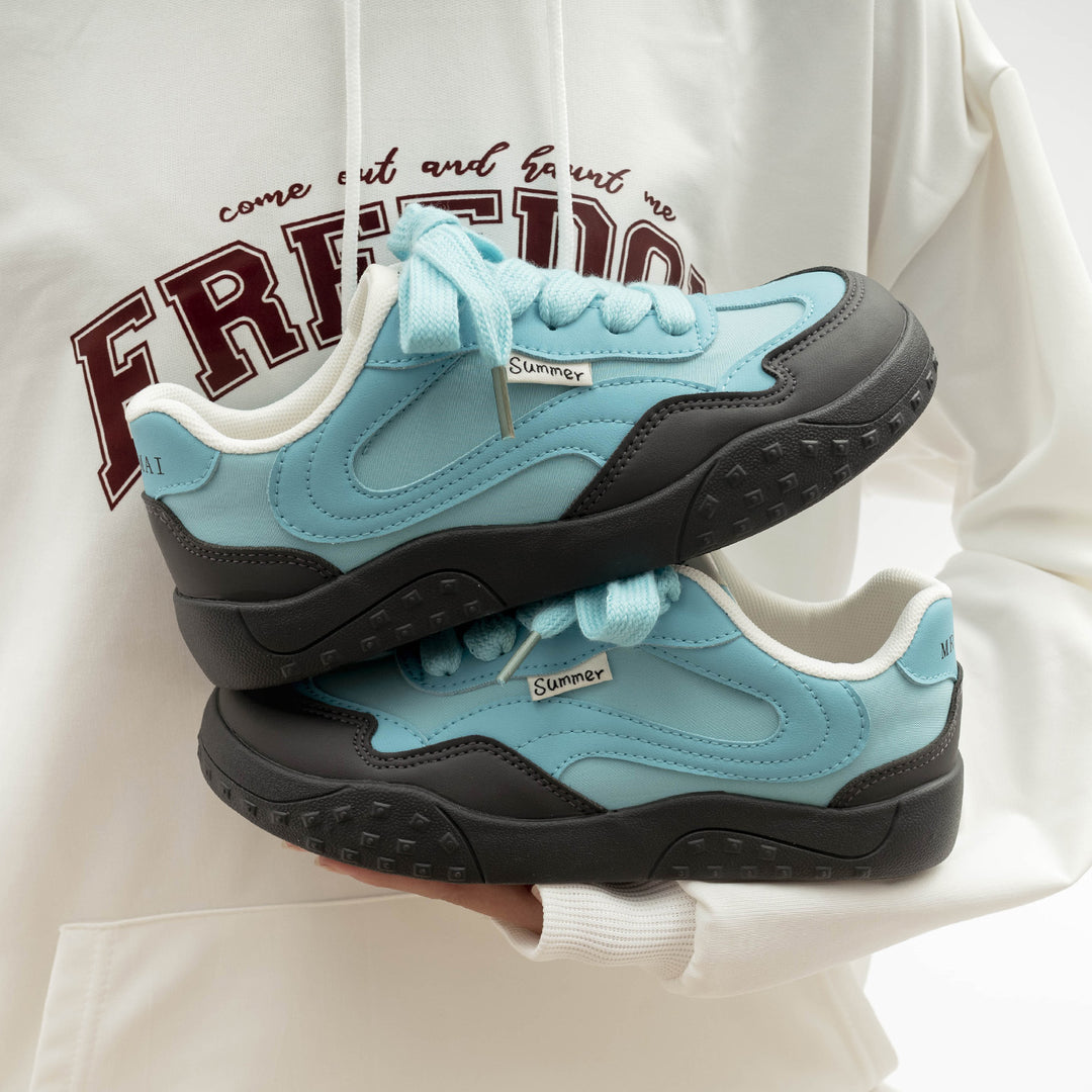 Damen Sportliche Freizeitschuhe mit atmungsaktiver Netzstruktur und rutschfester Sohle EB