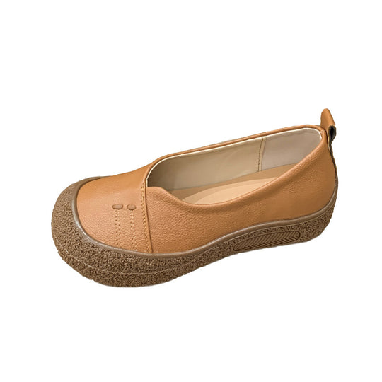Damen komfortable Slip-On Halbschuhe mit rutschfester Sohle EB